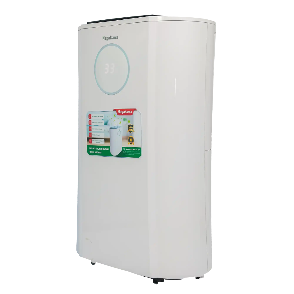 [New 100%] Máy hút ẩm lọc không khí 20L Nagakawa NAD8559