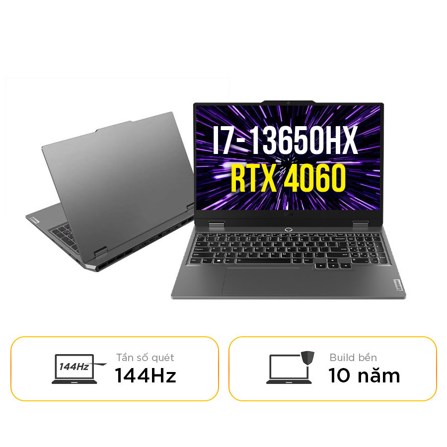 [Mới 100%] Lenovo G5000  IRX9 83DV000JCD - Intel i7 13650HX | RTX 4060 | 15.6 Inch 144Hz