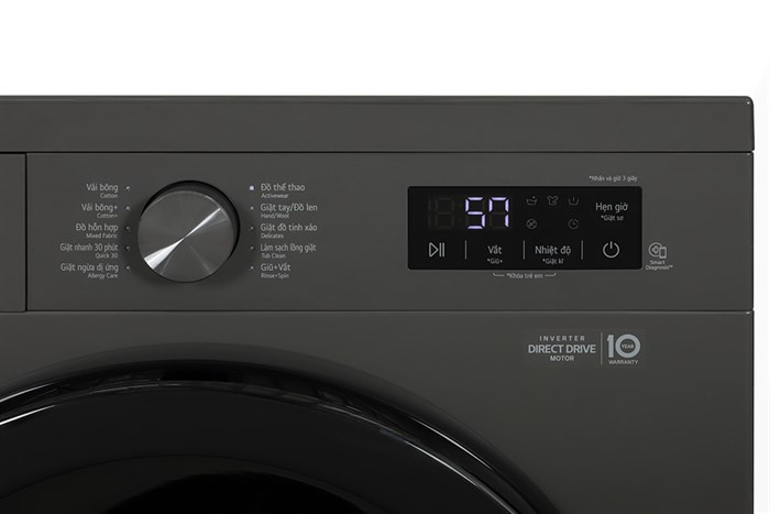 [New 100%] Máy Giặt Cửa Ngang LG AI DD Inverter 9 kg FB1209S5M