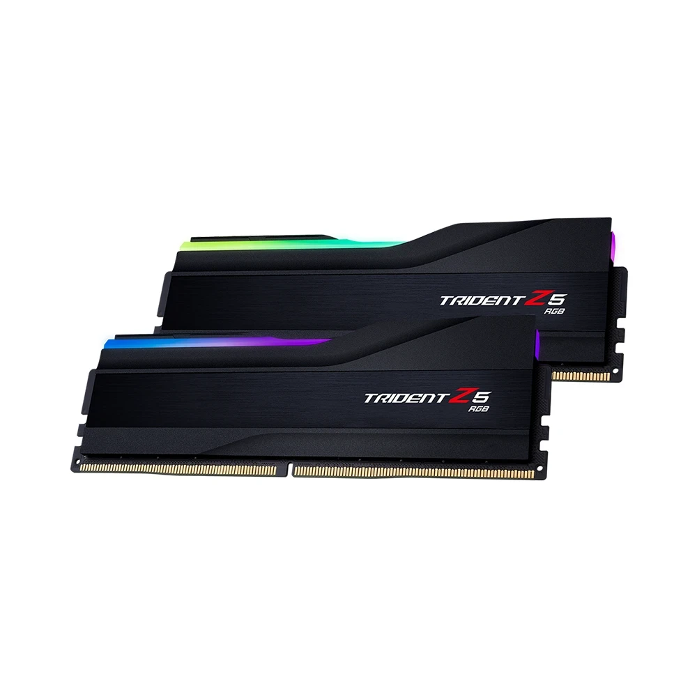 [New 100%] RAM PC (Máy bàn) G.SKILL Trident Z5 RGB 32GB 6000MHz DDR5 (16GBx2) F5-6000J3636F16GX2-TZ5RK