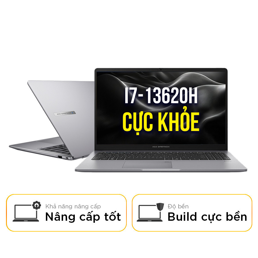 [New 100%] Laptop Asus ExpertBook P1 P1403CVA-i716-50W - Intel Core i7-13620H | 14 inch Full HD