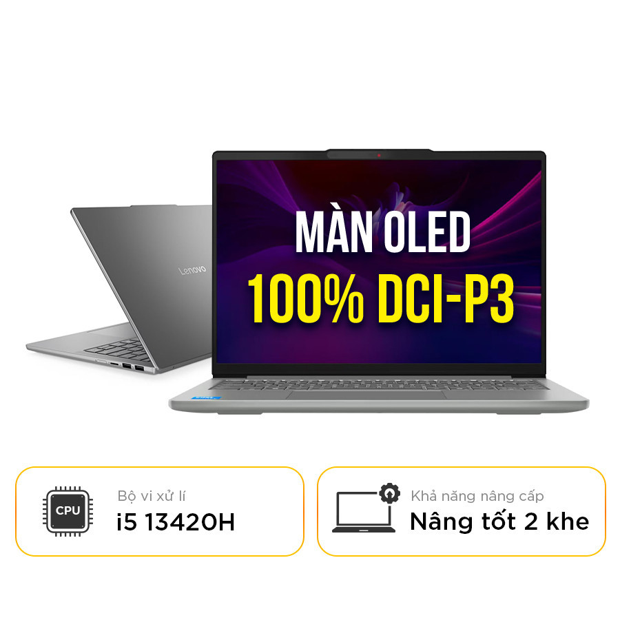 [New 100%] Laptop Lenovo IdeaPad Slim 5 14IRH10-83HR0000VN - Intel Core i5 13420H | 14 Inch Full HD+ OLED