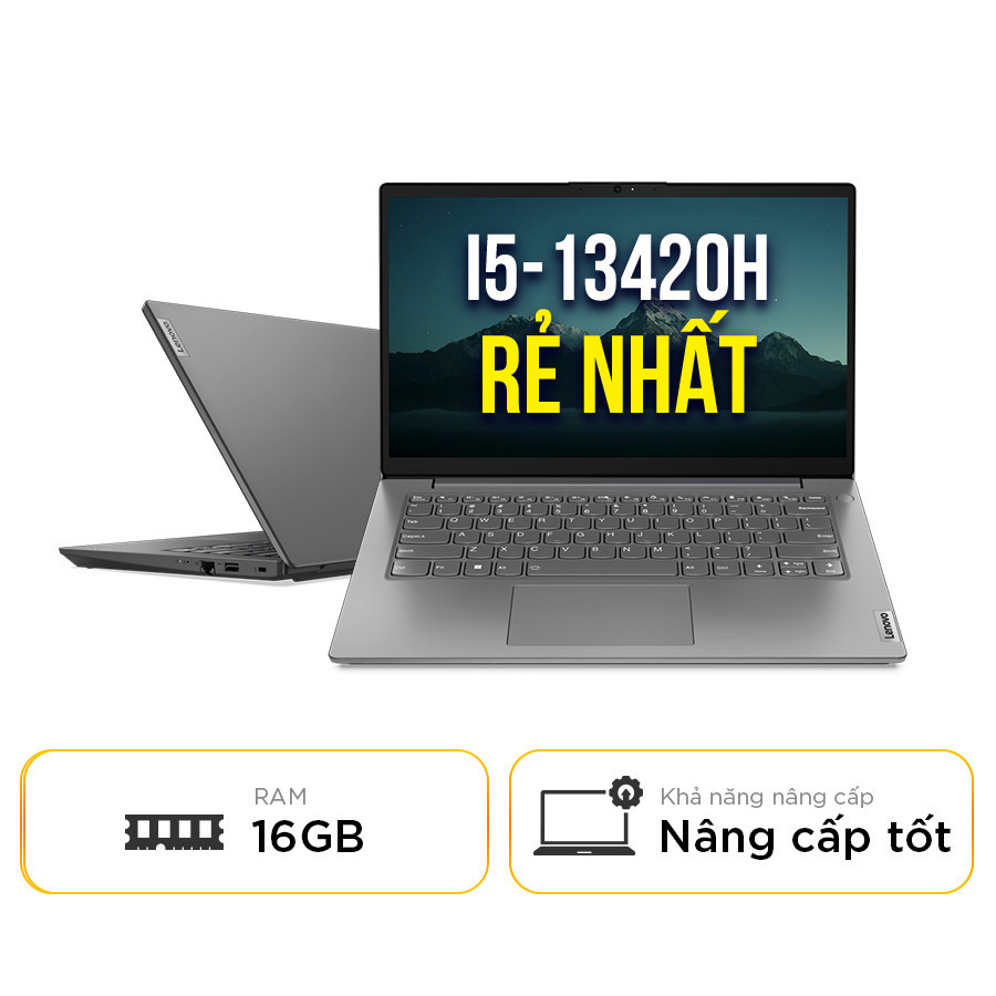 [New 100%] Laptop Lenovo V14 Gen 4 IRU 83A000FNVN - Intel Core i5-13420H | 14 inch Full HD