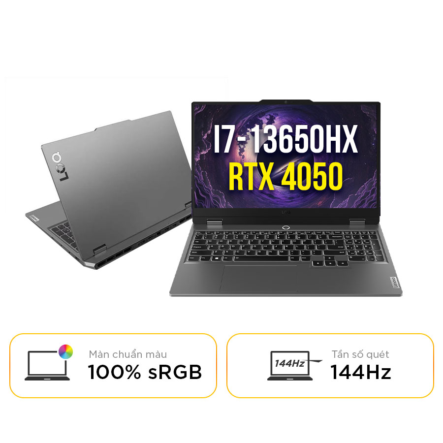 [New 100%] Laptop Lenovo LOQ 15IRX9 83DV01ALVN - Intel i7 13650HX | 16GB | 512GB | RTX 4050