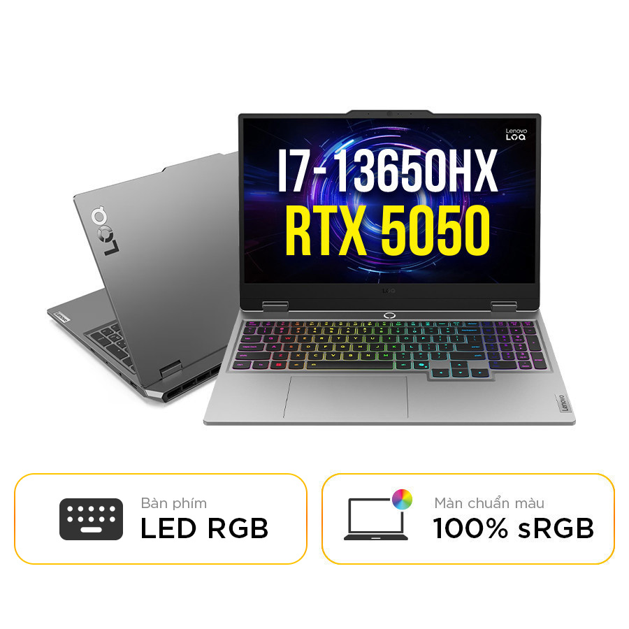 [New 100%] Laptop Lenovo LOQ 15IRX10 83JE00PEVN - Intel i7 13650HX | RTX 5050 | 15.6 Inch 144Hz