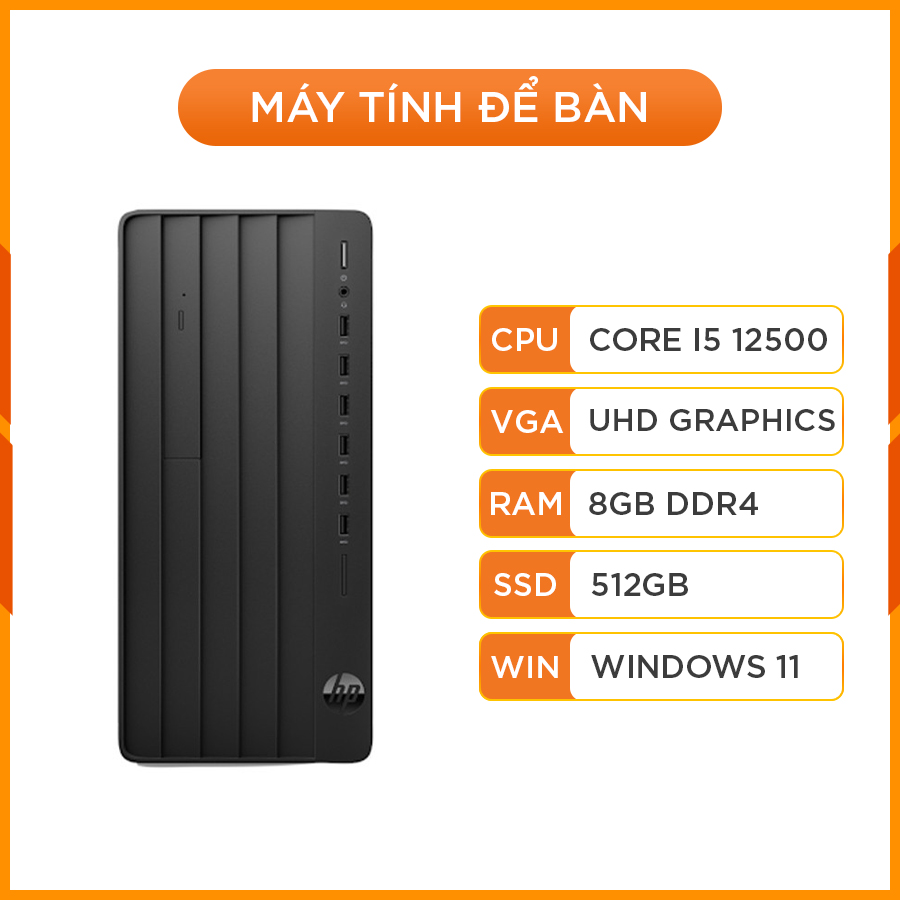 Máy tính để bàn HP Pro Tower 280 G9 AM3N9AT - Intel Core i5-12500 | 8GB | 512GB
