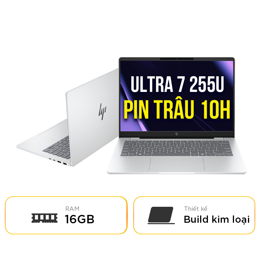 [New 100%] Laptop HP OmniBook 7 14-fr0027TU C1MN1PA - Ultra 7 255U | 16GB  | 14 Inch Full HD+