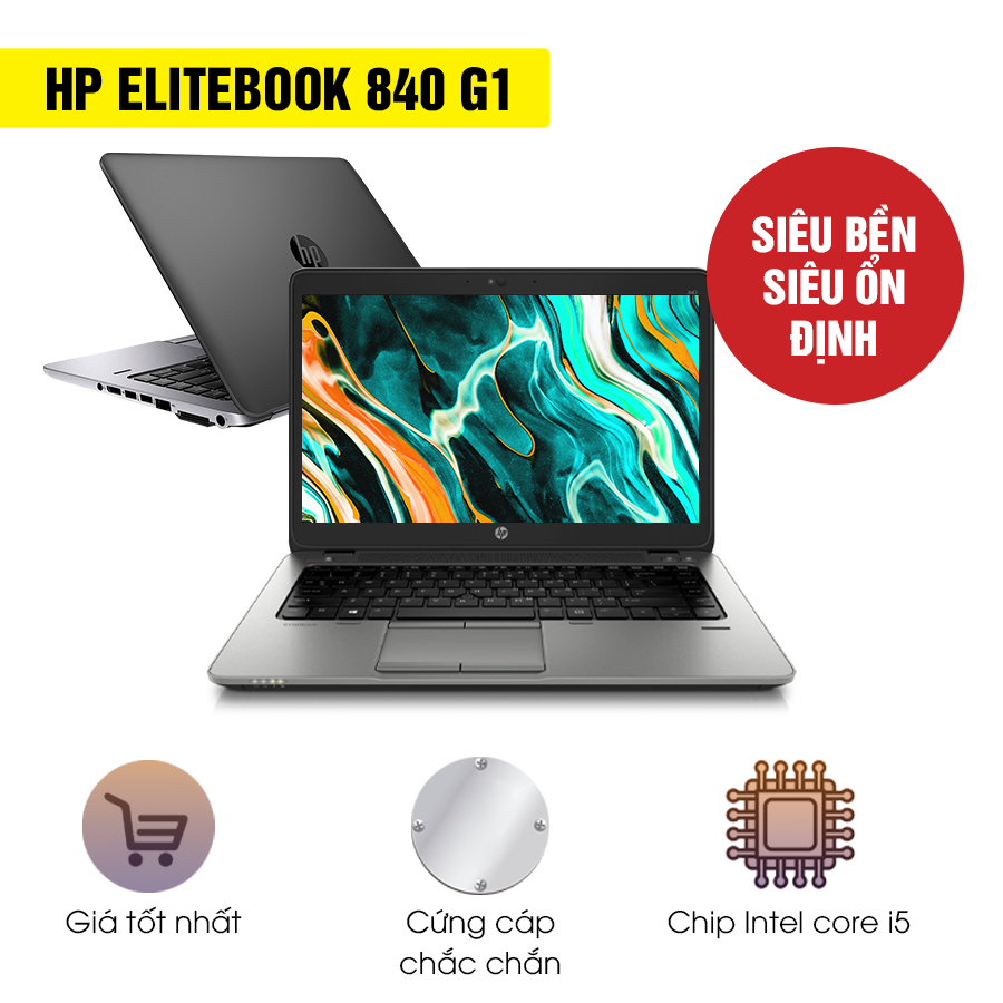 Laptop cũ HP Elitebook 840 G1 - Intel Core i5 
