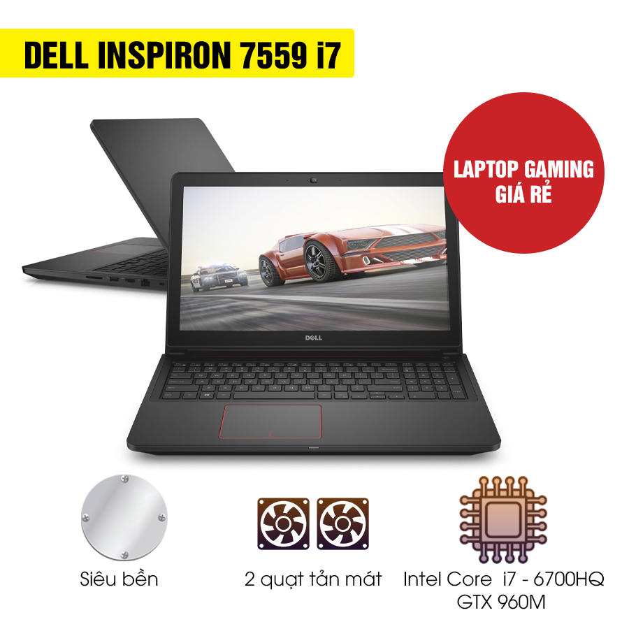 Laptop Gaming cũ Dell Inspiron 7559 - Intel Core i7 