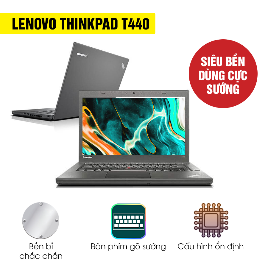 Laptop cũ Lenovo Thinkpad T440 - Intel Core i5