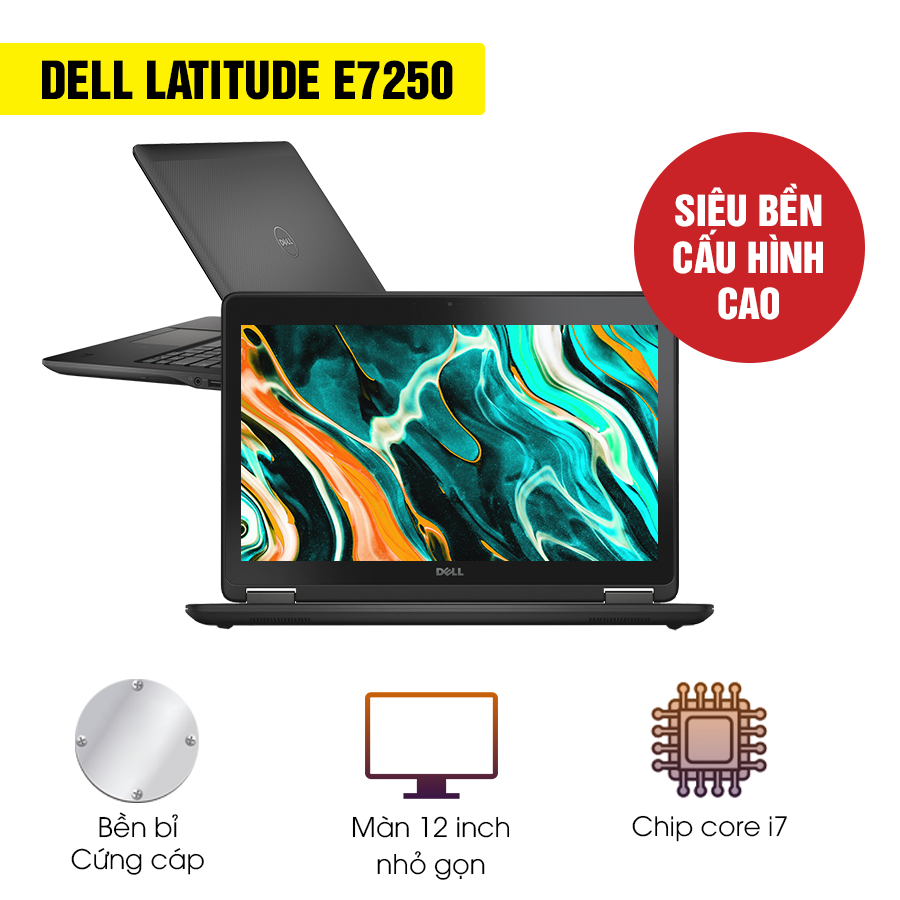 Laptop Cũ Dell Latitude E7250 Intel Core i7