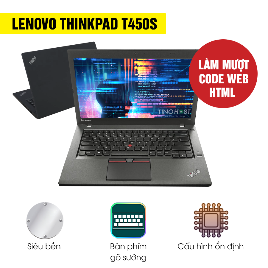 Laptop Cũ Lenovo Thinkpad T450s Intel Core i5