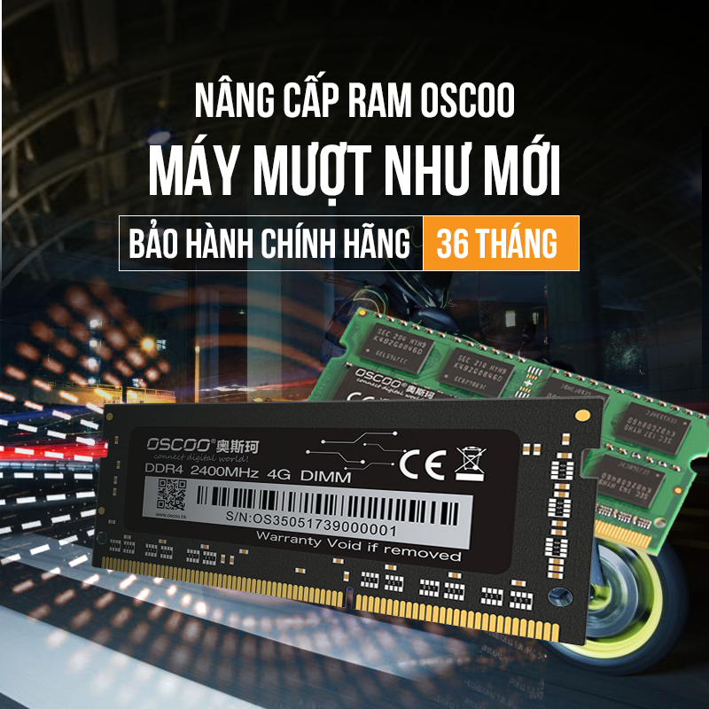 RAM Laptop - Oscoo DDR3/DDR3L - Hàng chính hãng