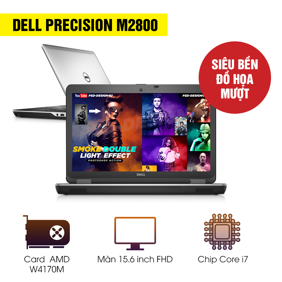 Laptop Cũ Dell Precision M2800 - Intel Core i7