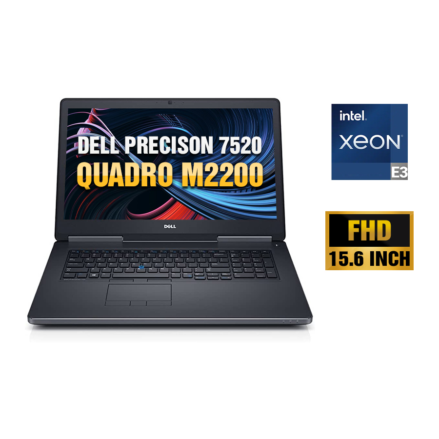 Laptop Cũ Dell Precision 7520 - Intel Xeon E3