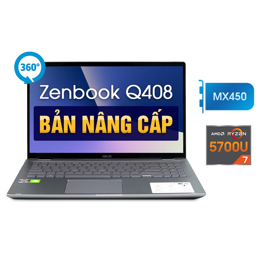 [Mới 100% Full Box] Laptop Asus Zenbook Q408UG- AMD Ryzen 5 | 🔥DEAL NGON🔥