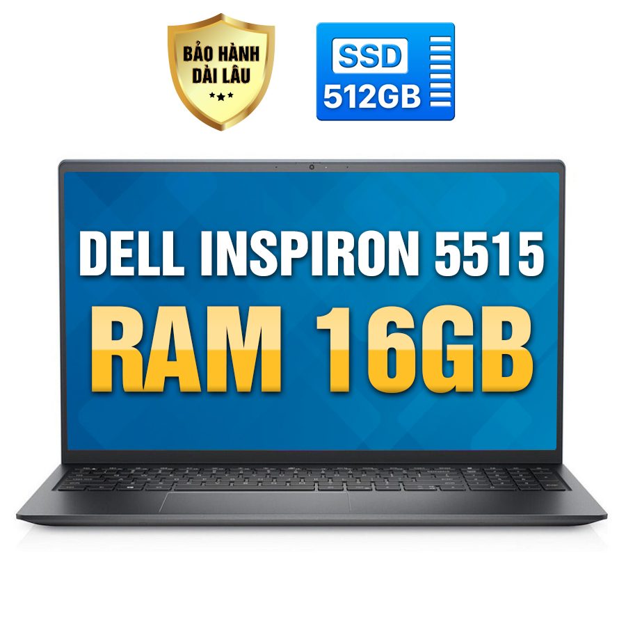[Mới Full Box] Laptop Dell  Vostro 15 5515 R1505A / Inspiron 15 5515 R1505S / Dell Vostro 14 5415 - AMD Ryzen 5