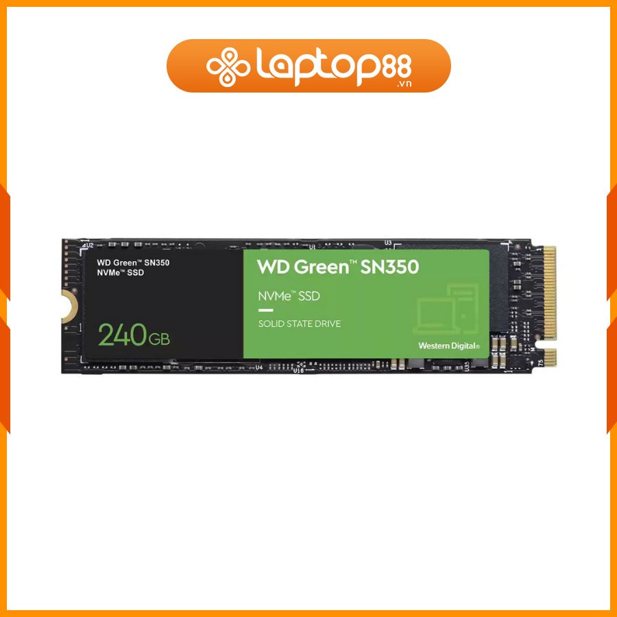 Ổ cứng SSD M.2 2280 NVMe 240GB WD Green SN350 - Hàng Chính Hãng