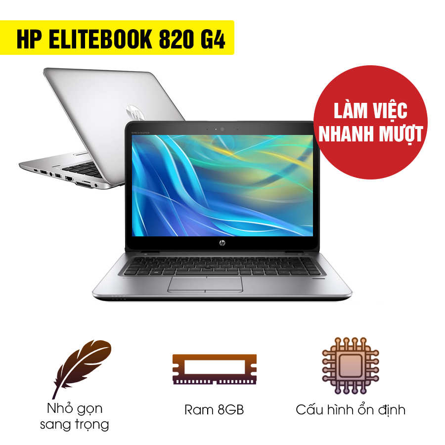 Laptop Cũ HP Elitebook 820 G4 - Intel Core i5