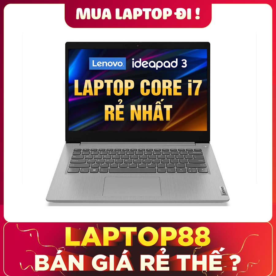 [Mới 100% Full Box] Laptop Lenovo IdeaPad 3 15ITL6 82H801DQUS - Intel Core i5