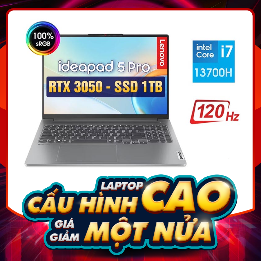 [Mới 100% Full Box] Laptop Lenovo Ideapad 5 Pro 14ACN6 82L700L5VN - AMD Ryzen 5