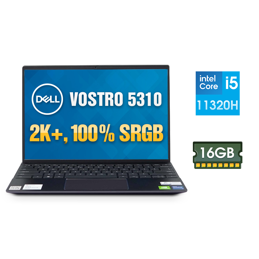 [New Outlet] Laptop Dell Vostro 13 5310 - Intel Core i5 - 11320H | 13.3 Inch 2K 