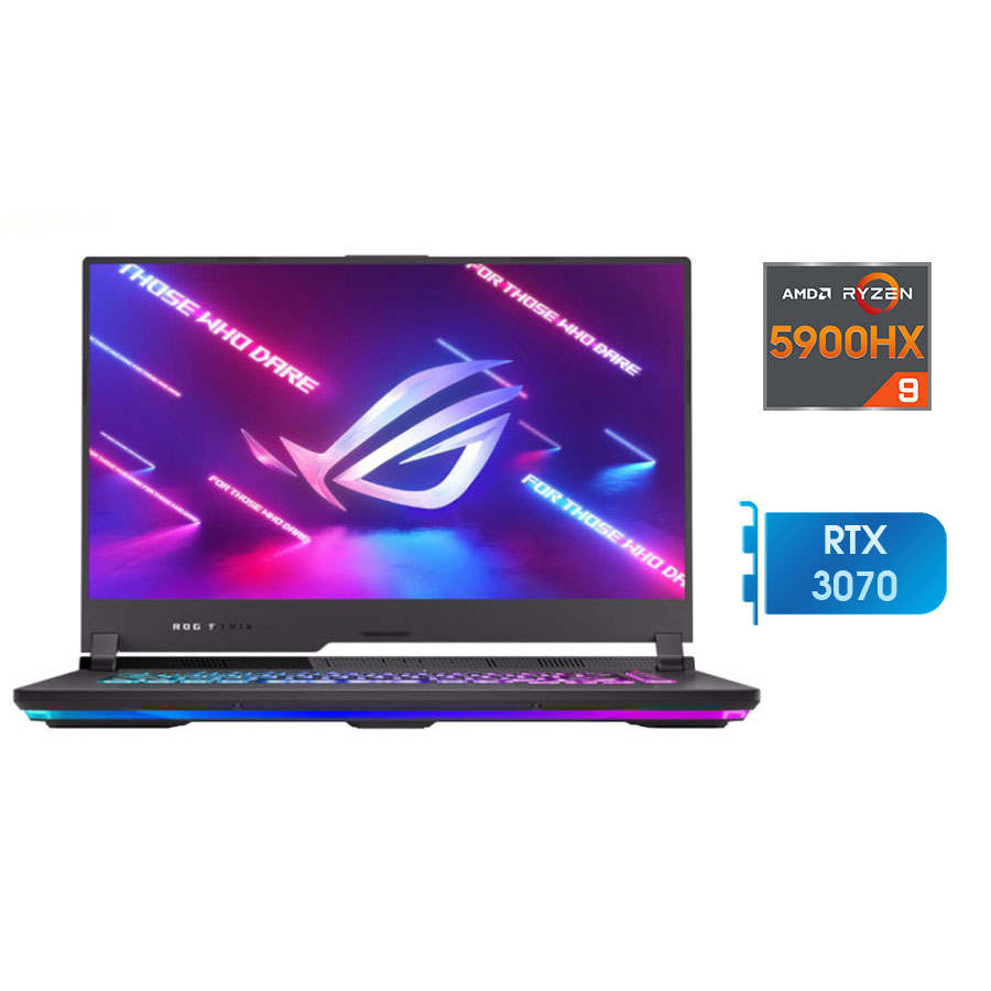 [New 100%] Laptop Asus ROG Strix G513QR - ES96 - AMD Ryzen 9 - 5900HX | RTX 3070 8GB | 15.6 Inch Full HD
