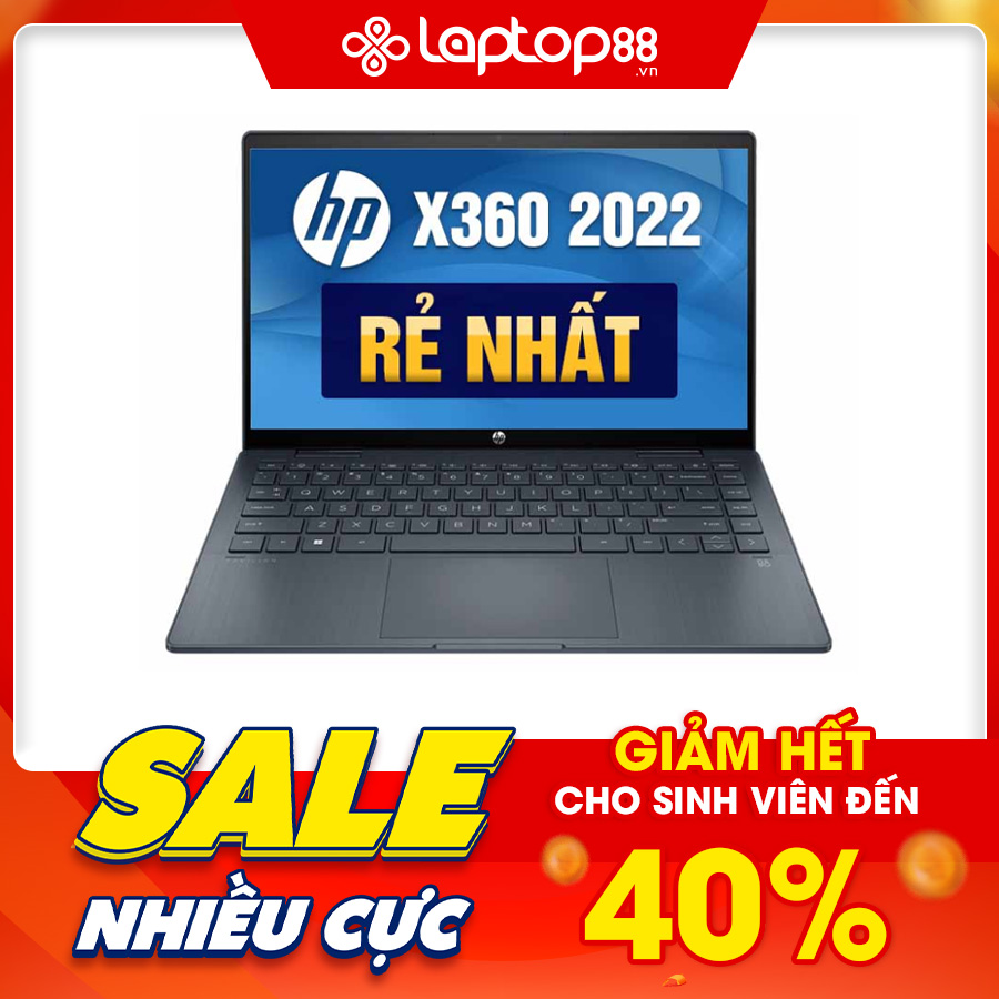 [New 100%] Laptop HP Pavilion x360 14-ek0013dx 691L0UA - Intel Core i3 - 1215U | 14 Inch Full HD [2022]