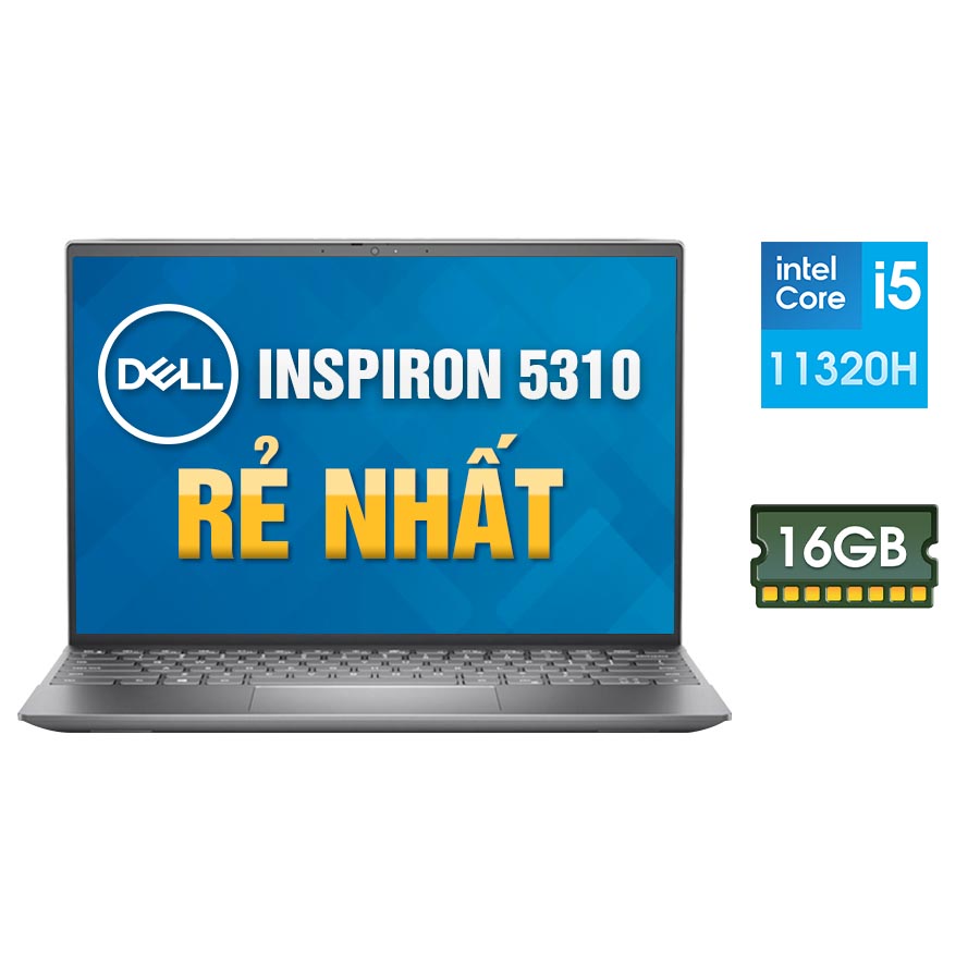 [New Outlet] Laptop Dell Inspiron 5310 - Intel Core i5 11320H | 16GB | 13.3 Inch Full HD+