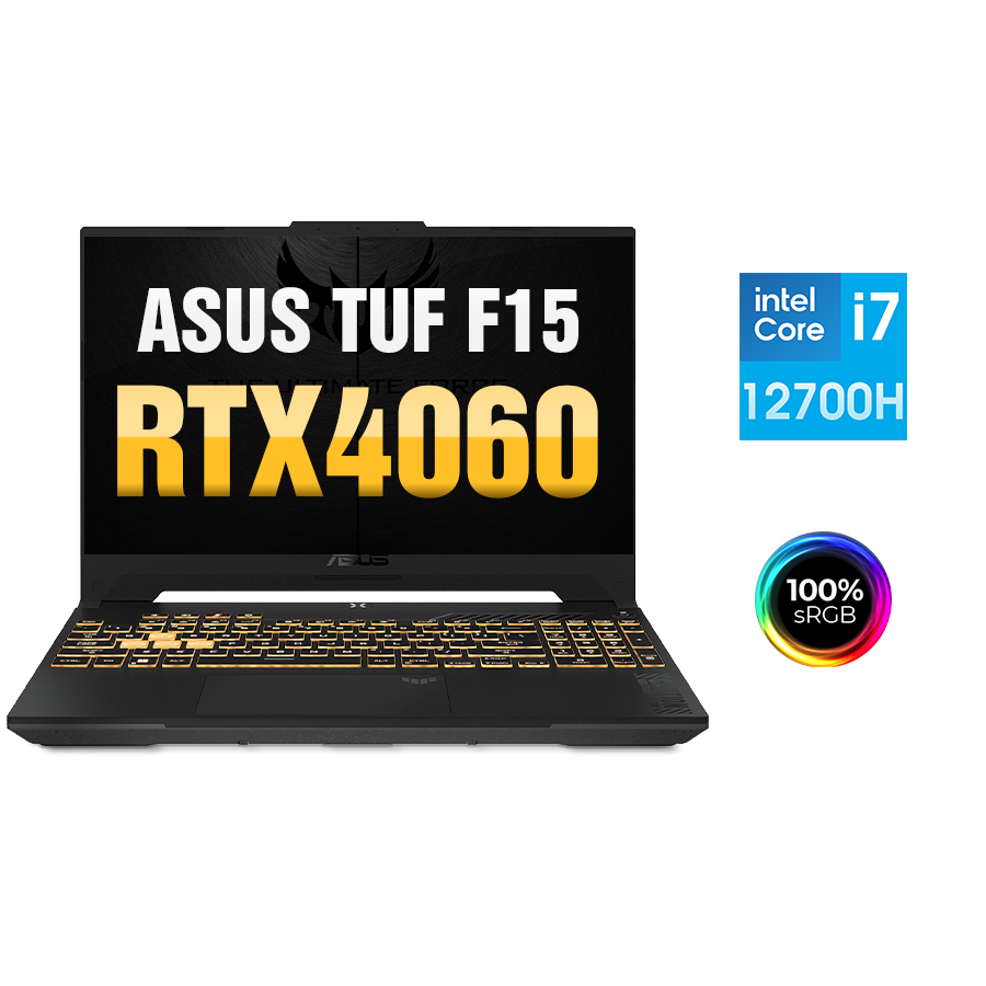 [New 100%] Laptop ASUS TUF Gaming F15 FX507ZV4-LP041W - Intel Core i7 - 12700H | RTX4060 8GB | 15.6 Inch Full HD 144Hz 100% sRGB