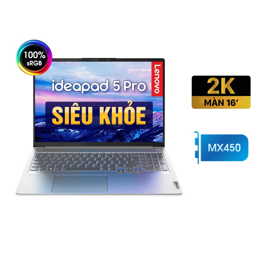 [New Outlet] Laptop Lenovo IdeaPad 5 Pro 16IHU6 82L9006DUS - Intel i5 11300H | MX 450 | 16 Inch QHD