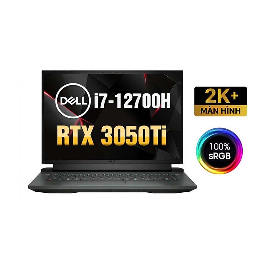 [New Outlet] Laptop Dell G16 7620 - Intel Core i7 - 12700H | RTX 3050Ti | 16 Inch QHD+ 100% sRGB