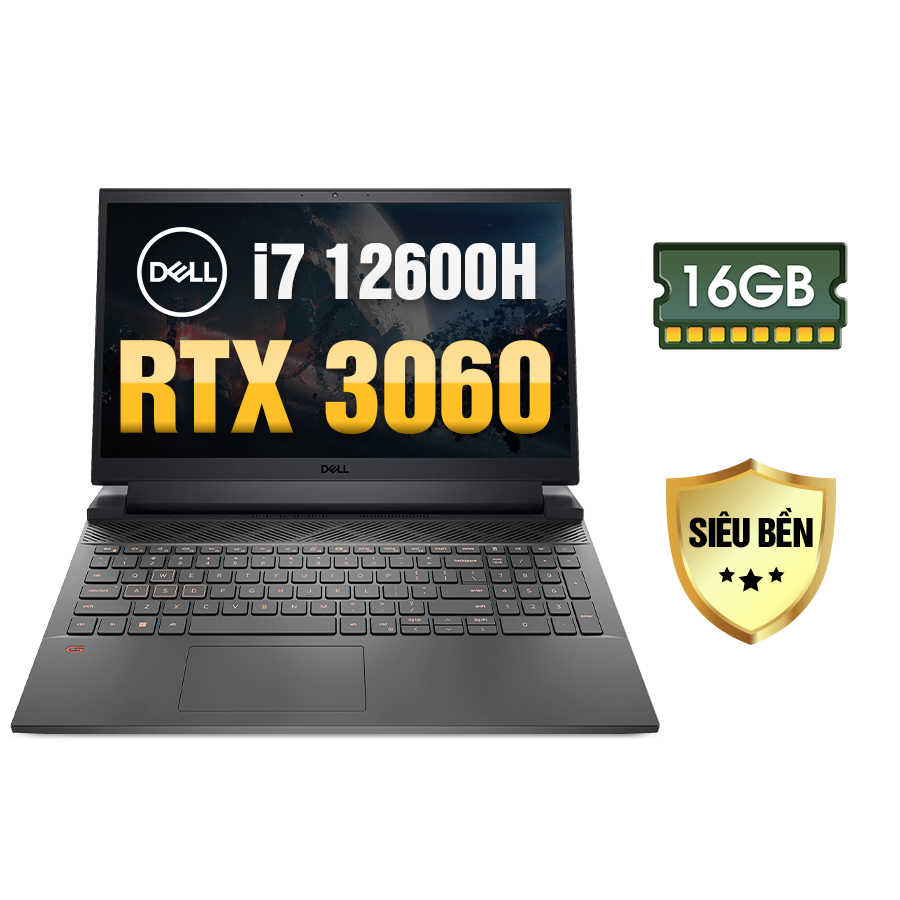 Laptop Cũ Dell G15 5520 - Intel Core  i7-12700H | RTX 3060 | 15.6 Inch Full HD