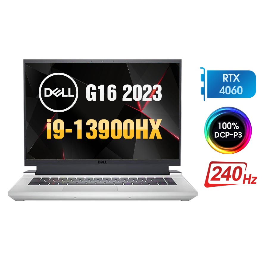 [New 100%] Laptop Dell Gaming G16 7630 R1948W - Intel Core i9-13900H | RTX 4060 | 16 inch 2K  240Hz 100% DCI-P3