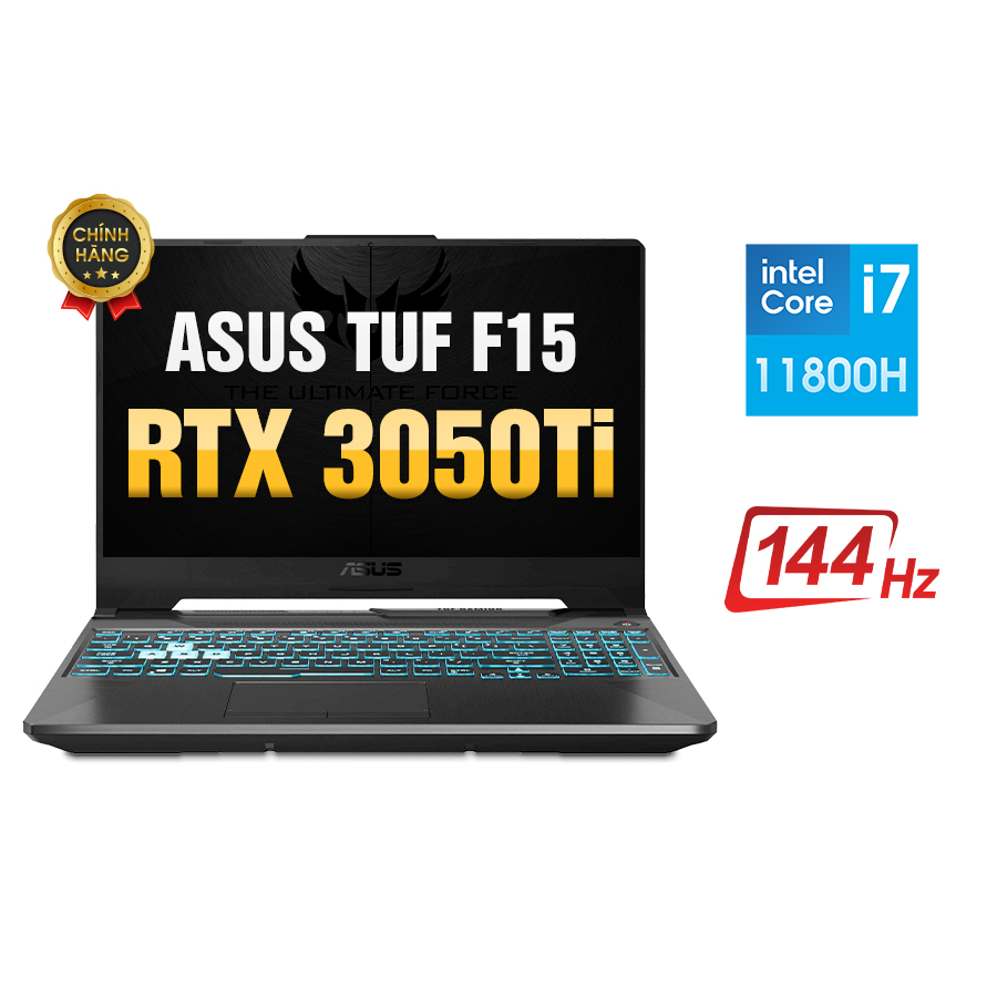 [New 100%] Laptop ASUS TUF Gaming F15 FX506HE-HN377W - Intel Core i7 11800H | RTX 3050Ti