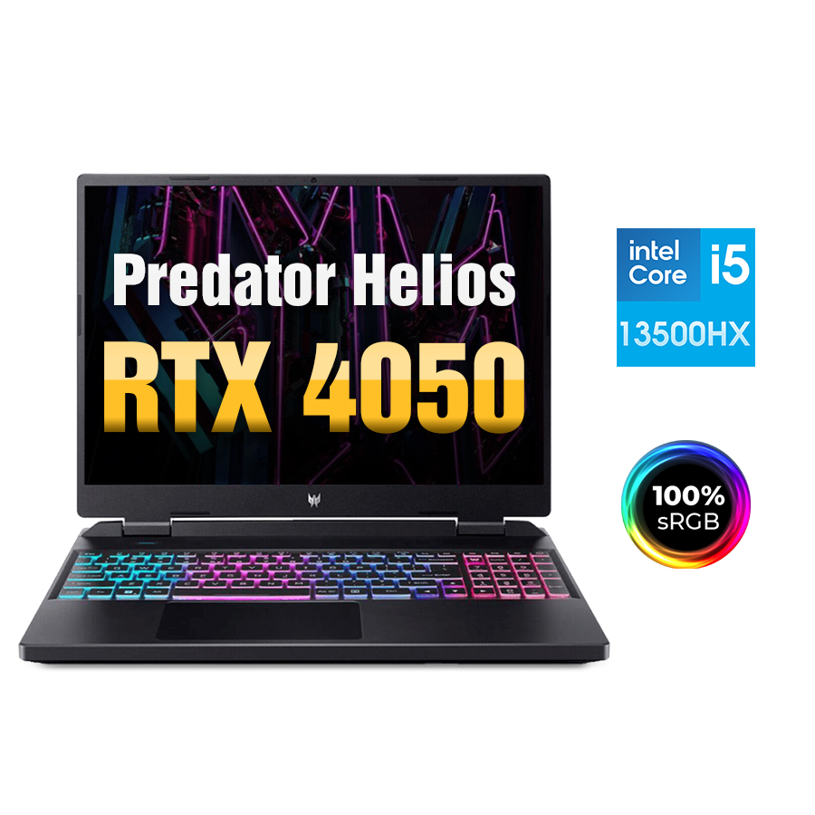 Laptop Gaming Acer Predator Helios Neo 16 PHN16-71 - Intel Core i5 - 13500HX | 16 Inch WUXGA 100% sRGB 