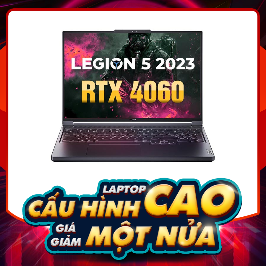 Lenovo Legion 5 15.6 Gaming Laptop AMD R7 7735HS RTX 4060 16GB RAM 512GB  SSD 197532658356 