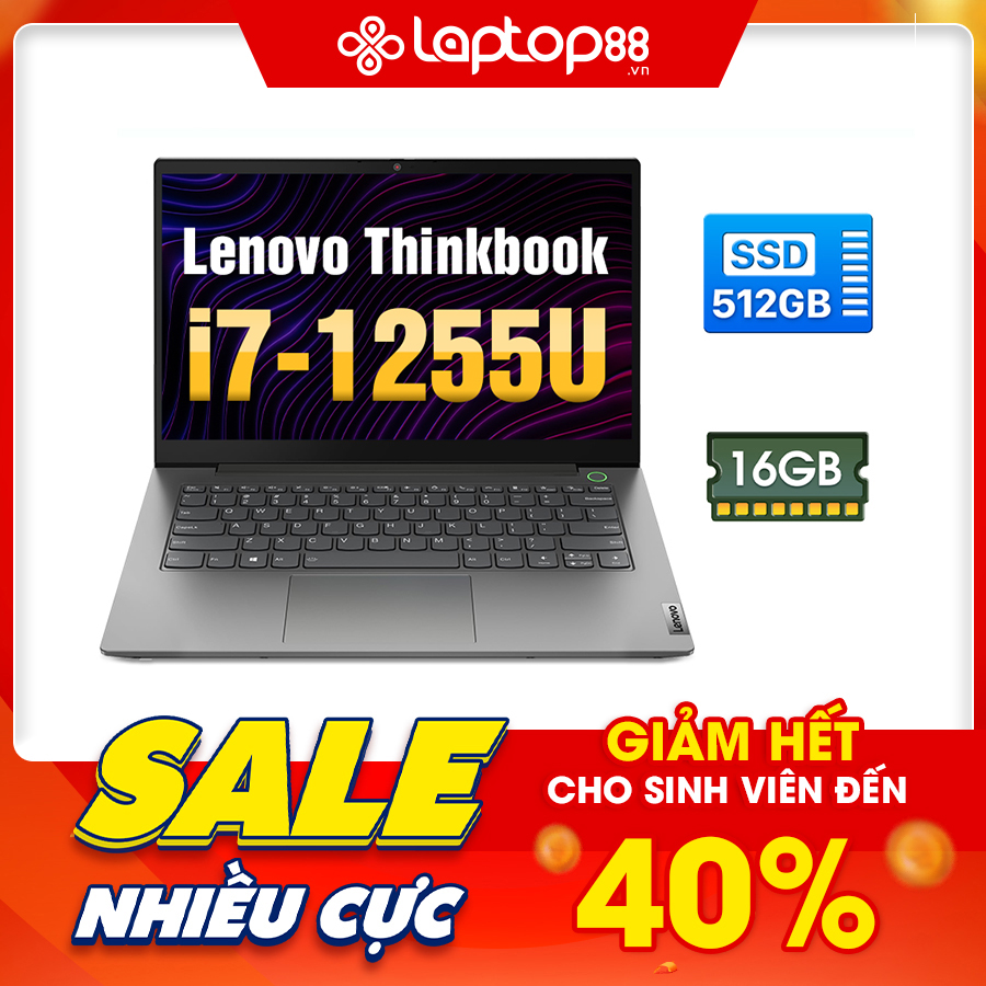 [New Outlet] Lenovo ThinkBook 14 G4 IAP 21DHX005US | i7-1255U | 16GB | 14 inch Full HD 