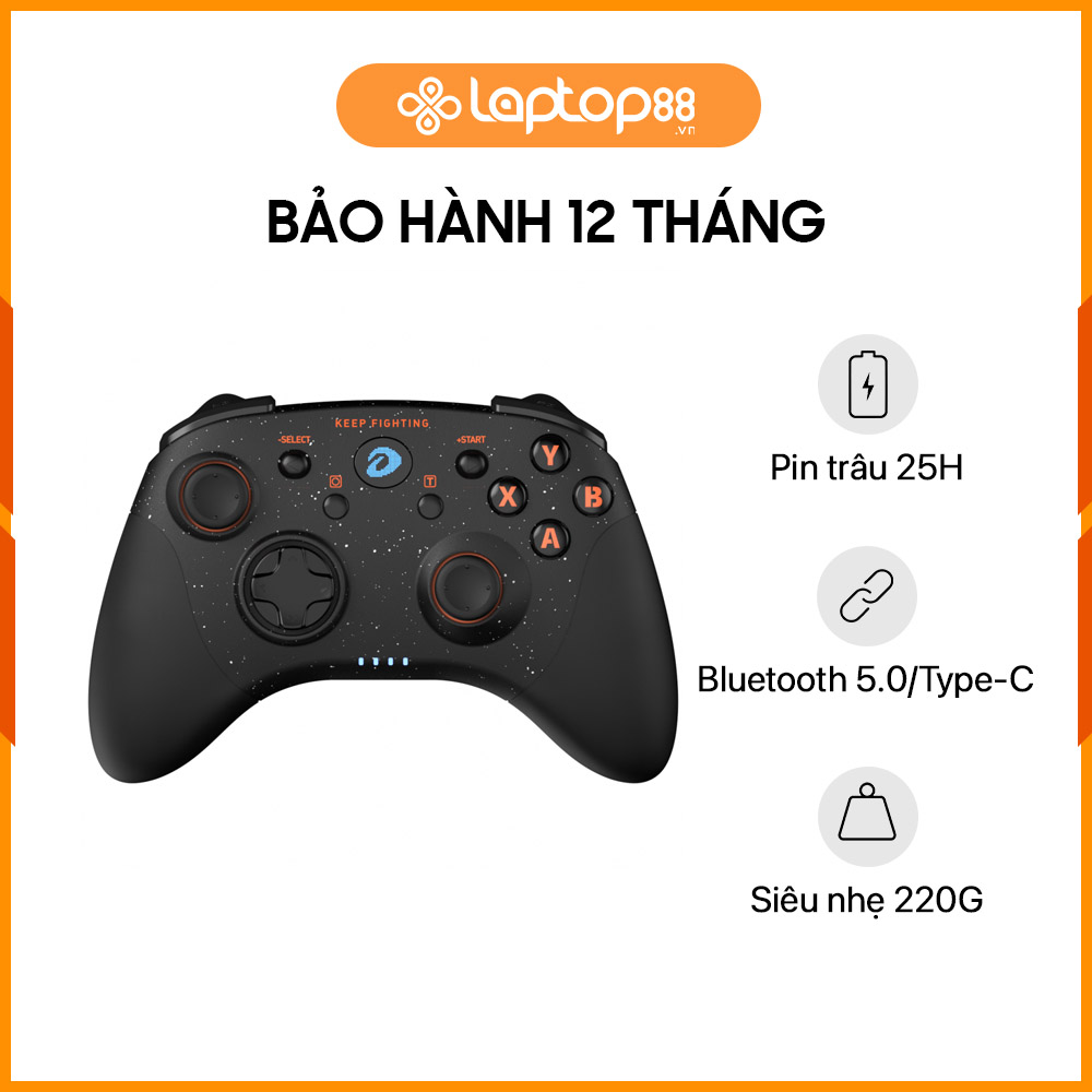 [New 100%] Tay Cầm Chơi Game DAREU H101X Black