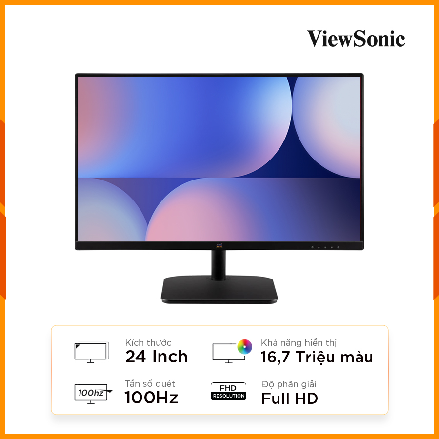 [New 100%] Màn hình 24 Inch Viewsonic VA2432-H Full HD