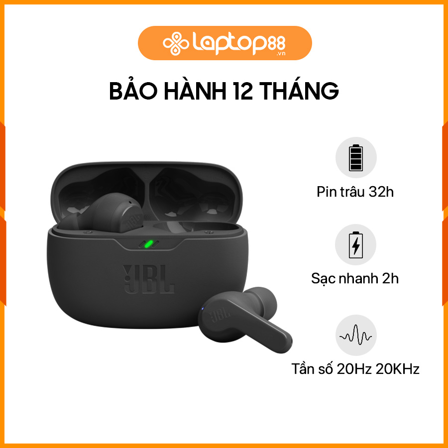 [New Outlet] Tai nghe JBL Vibe Beam True Wireless Earbuds