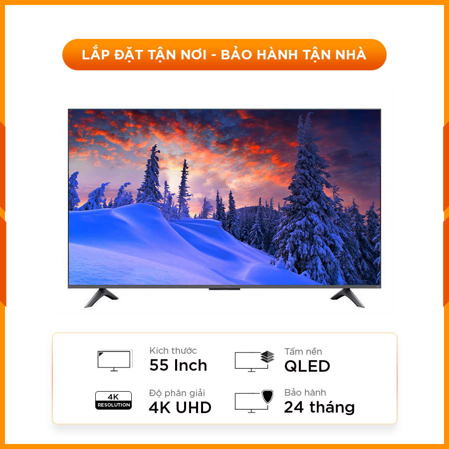 [New 100%] Tivi Xiaomi Google QLED 4K A Pro 55 inch 2025 (L55MA-SSEA)