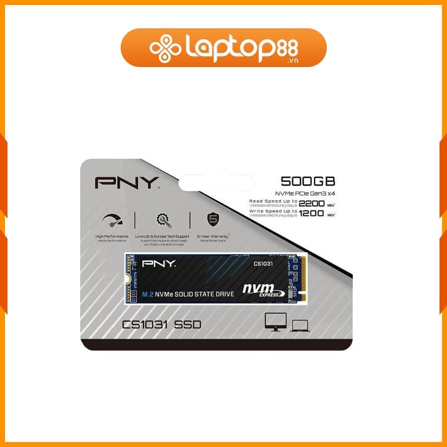 [New 100%] SSD NVMe 500GB PNY CS1031 M280CS1031 