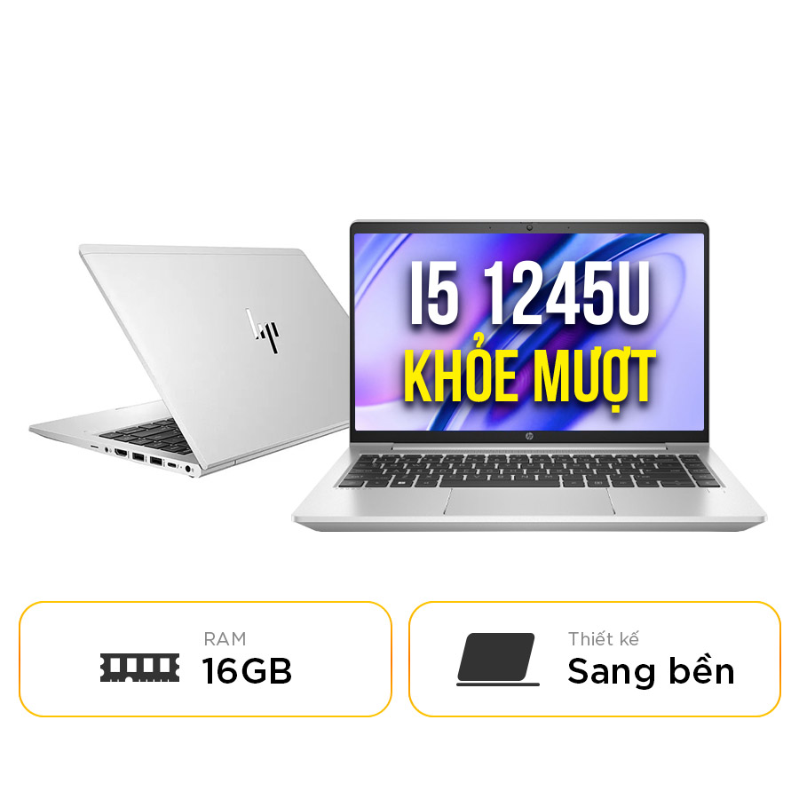 [New Outlet] Laptop HP Elitebook 640 G9 - Intel Core i5 1245U | 16GB | 512GB | 14 Inch Full HD