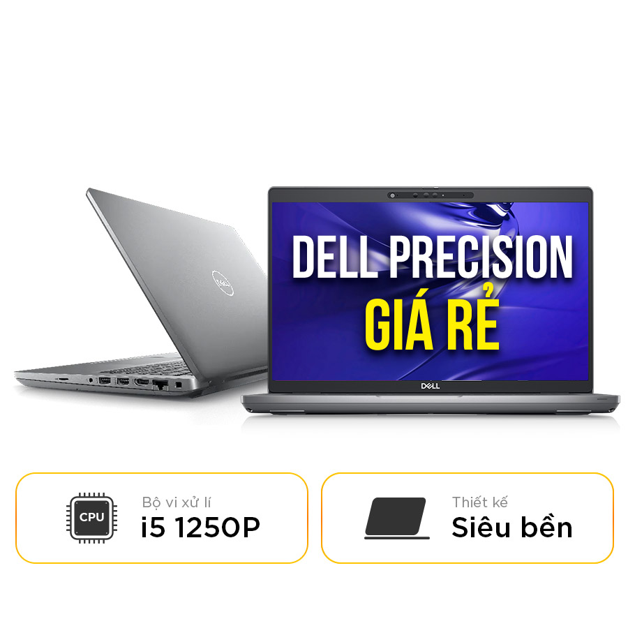 [New 100%] Laptop Dell Precision 3470 - Intel Core i5 1250P | 14 inch Full HD