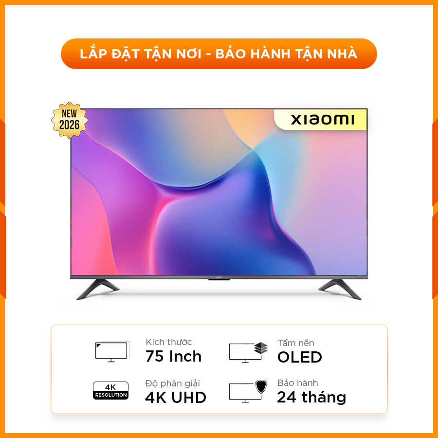 [New 100%] Tivi Xiaomi A Pro 75 inch Qled L75MB-APSEA 2026 