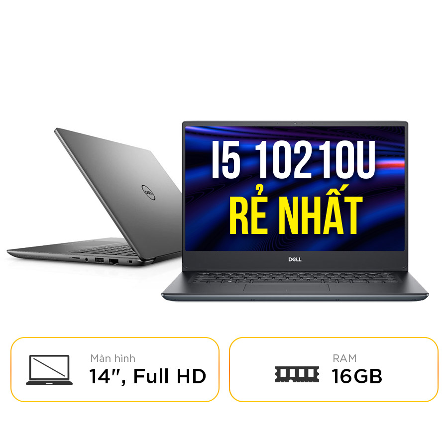Laptop Cũ Dell Vostro 5490 - Intel Core i5 10210U | 16GB | 14 Inch Full HD