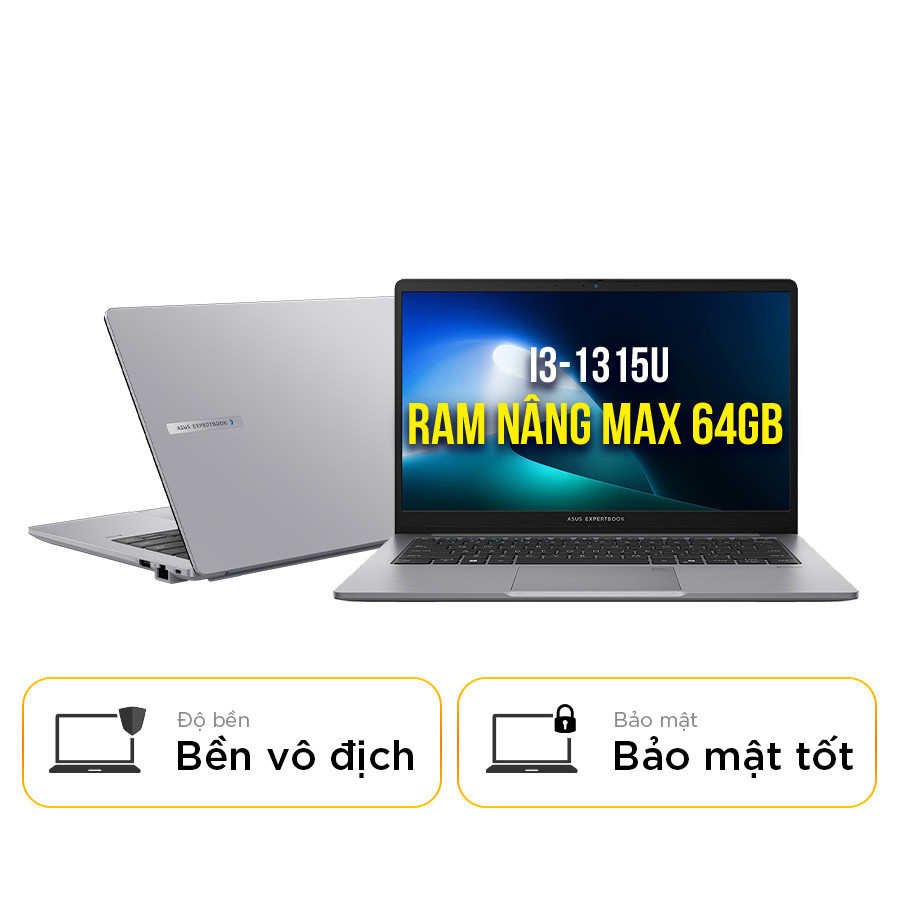 [New 100%] Laptop Asus ExpertBook P1 P1503CVA-i308256-63W - Intel Core i3-1315U | 15 inch Full HD