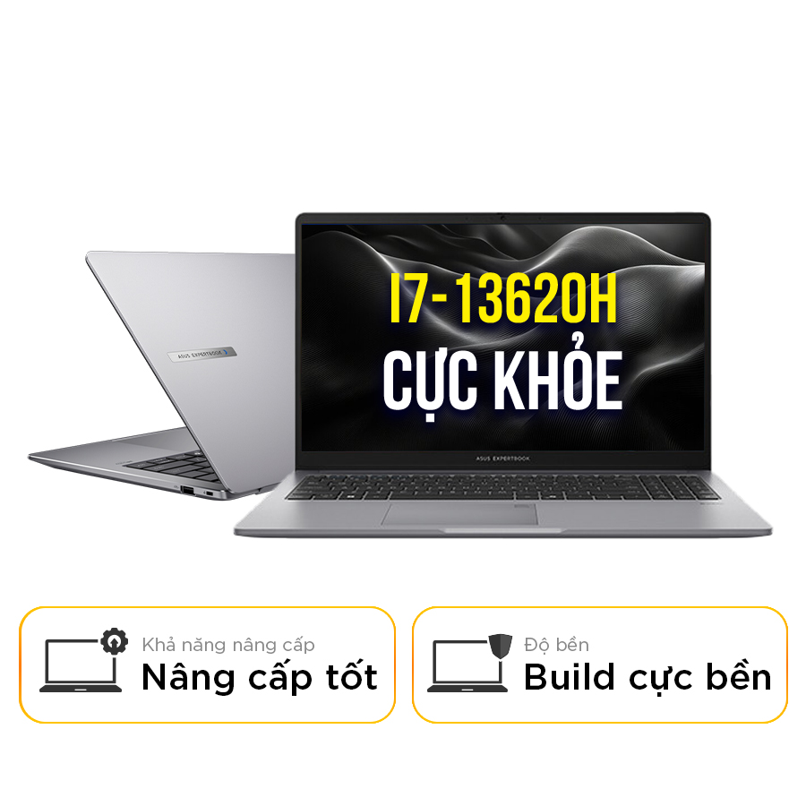[New 100%] Laptop Asus ExpertBook P1 P1403CVA-i716-50W - Intel Core i7-13620H | 14 inch Full HD
