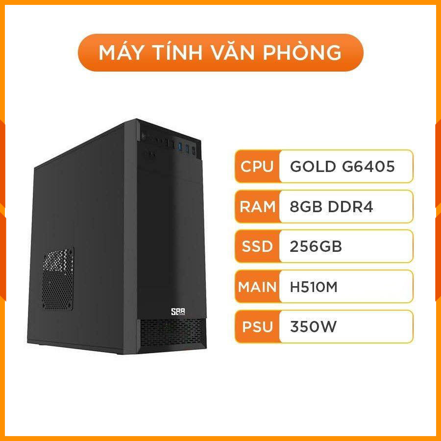 [New 100%] PC/Máy tính để bàn văn phòng Intel Pentium G6405
